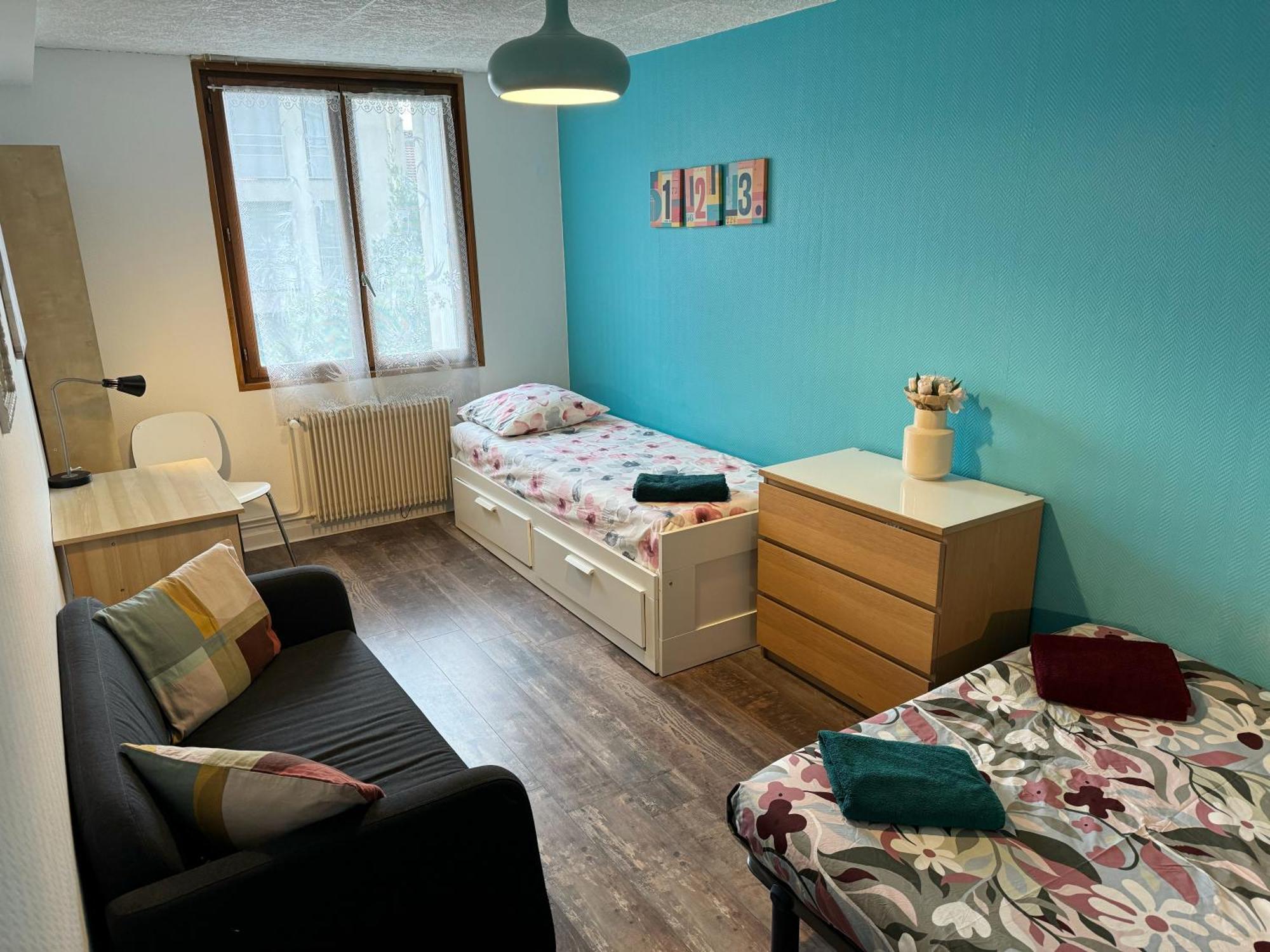09 Chic & Cosy Grand Appart 4 Pieces 75M2 Hypercentre Wifi Smart Tv Netflix Saint-Etienne (Loire) Exterior foto