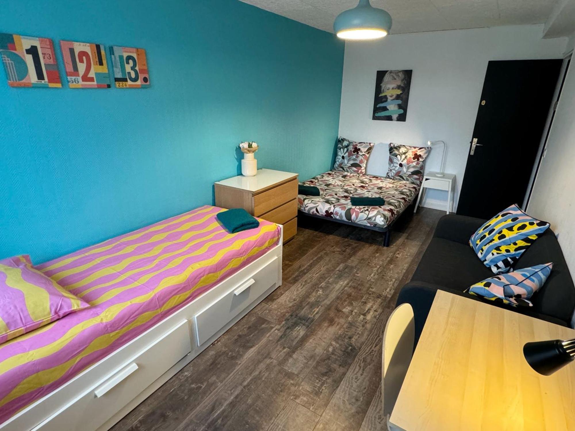 09 Chic & Cosy Grand Appart 4 Pieces 75M2 Hypercentre Wifi Smart Tv Netflix Saint-Etienne (Loire) Exterior foto